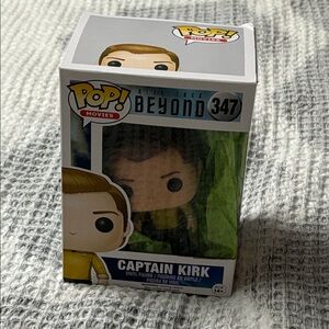 Funko Pop Captain Kirk Figure - Yellow and Black